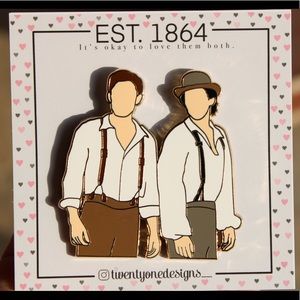 Damon & Stefan Pin